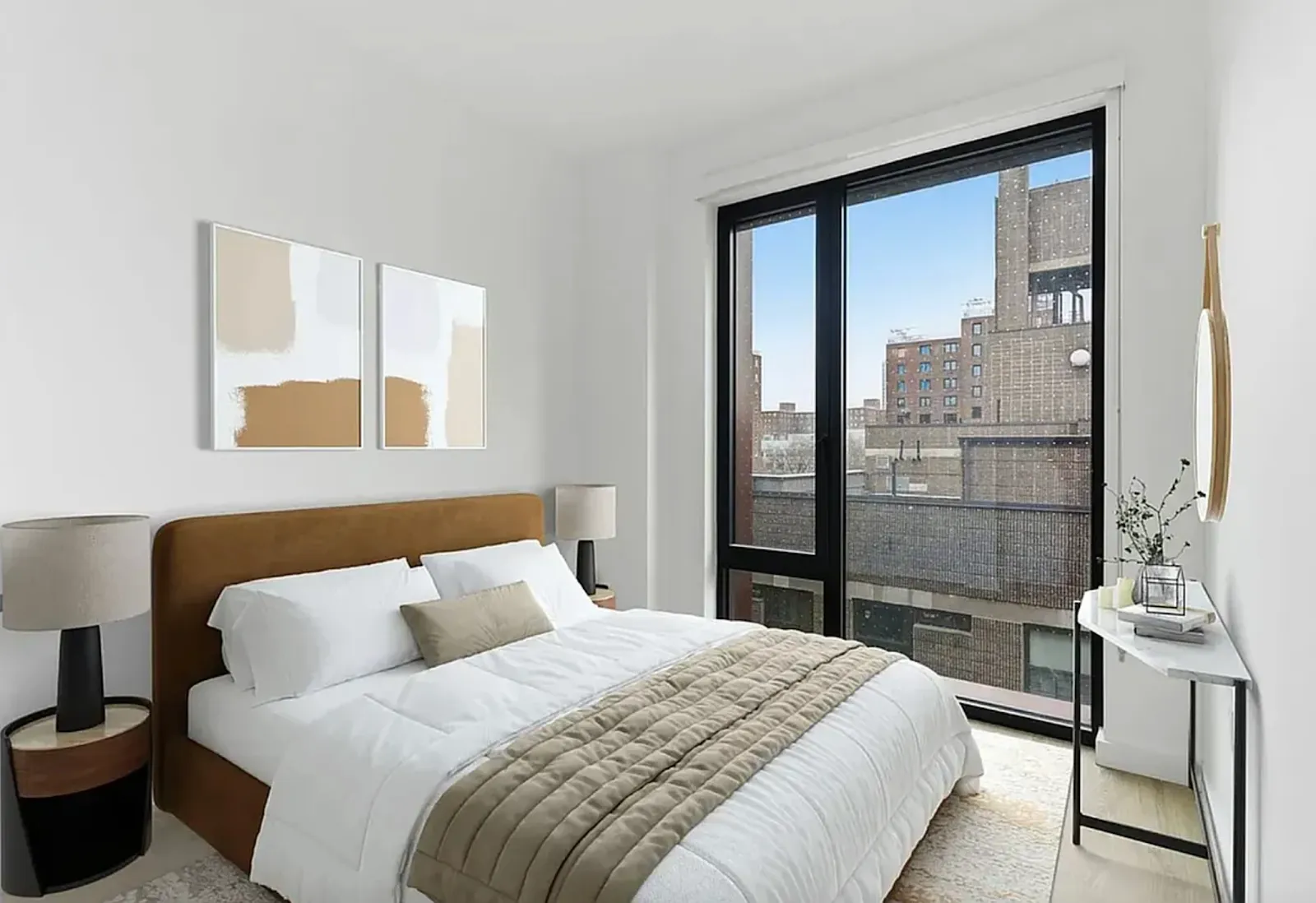 2BR in a designer apartment in Central Harlem