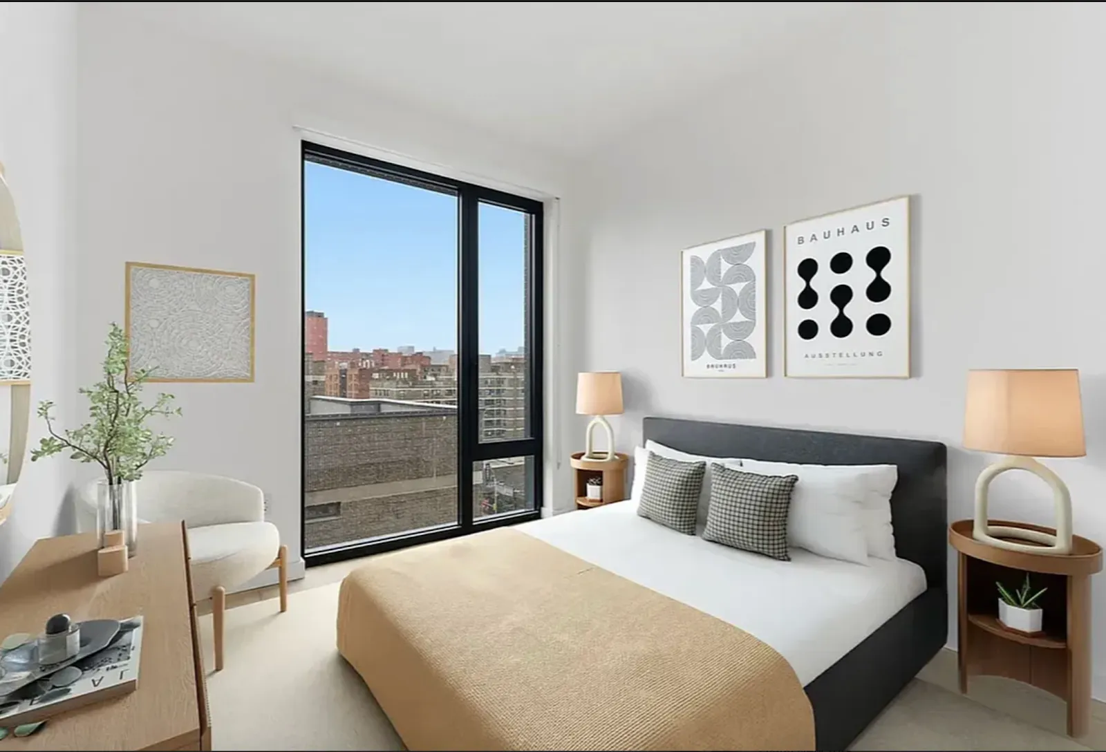 2BR in a designer apartment in Central Harlem